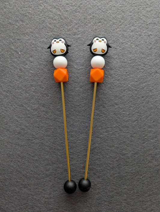 Penguin Amigurumi Sticks